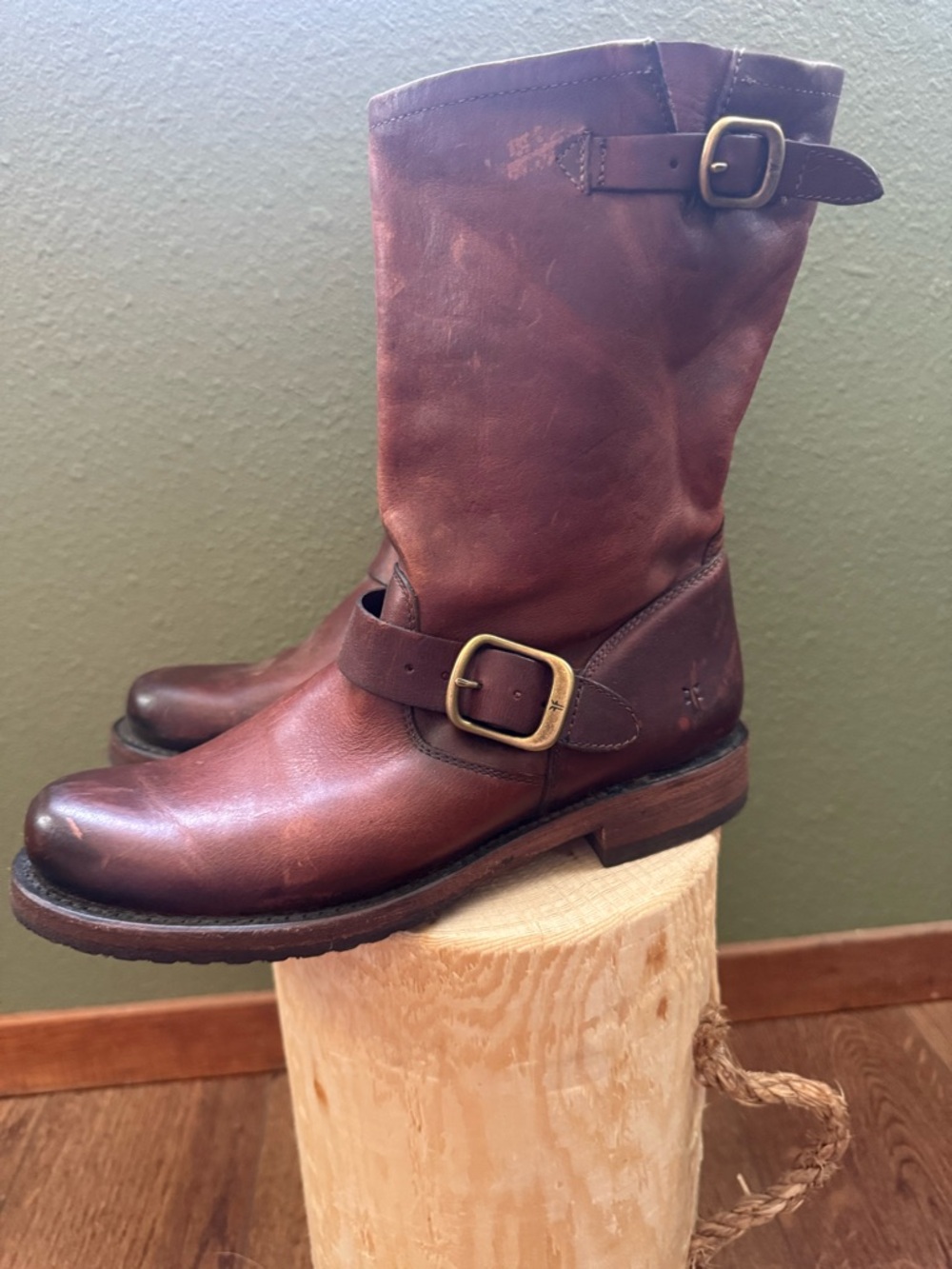 Frye Veronica Moto Boots - Picture 2 of 9